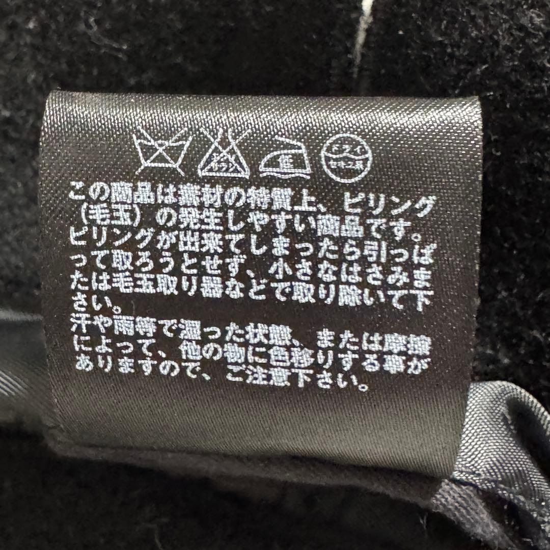 ユニクロ+j カシミヤブレンド チェスターコート XLサイズ ブラック 良品