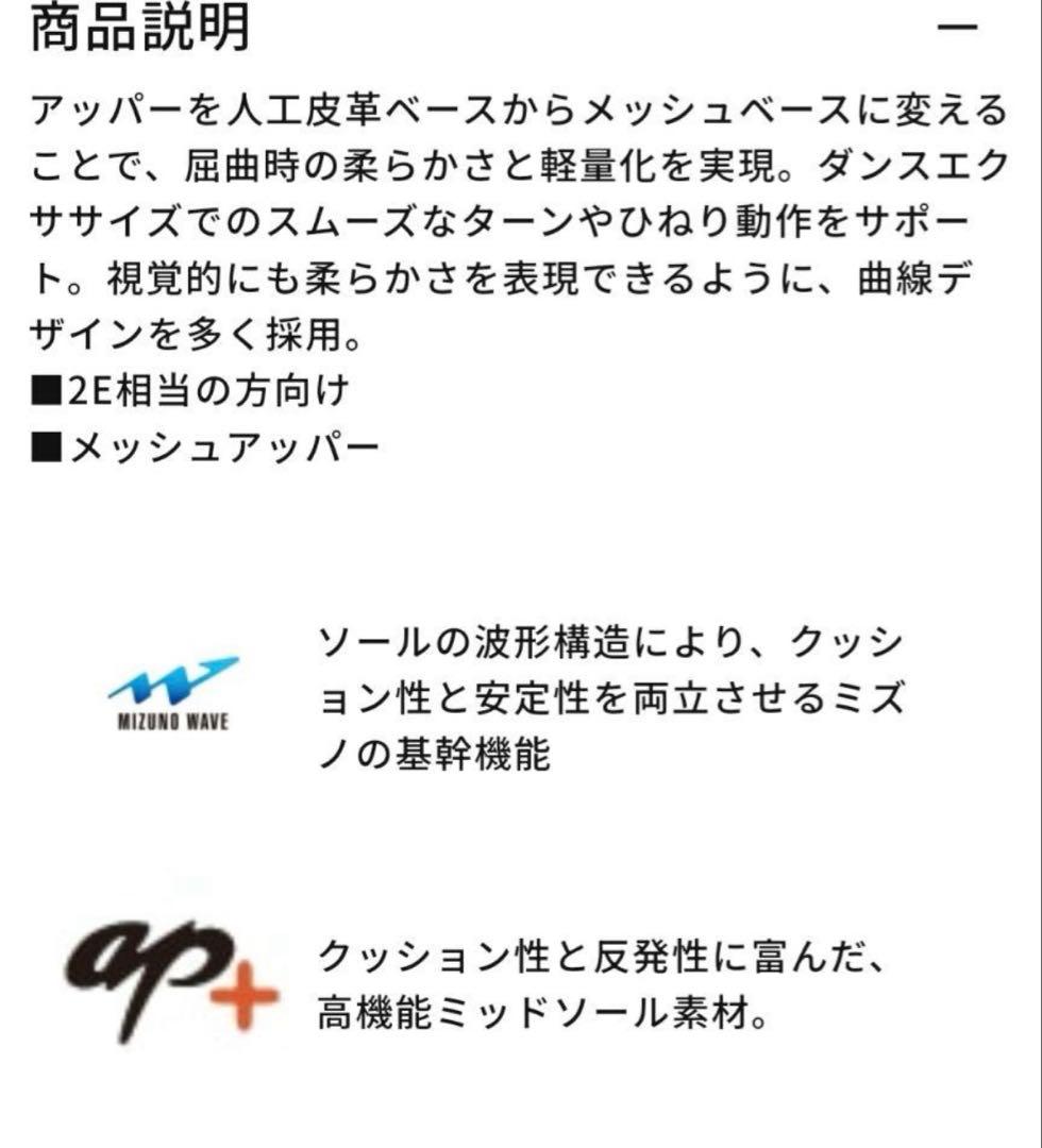 MIZUNO WAVE DIVERSE DE2 24.5cm 超美品！