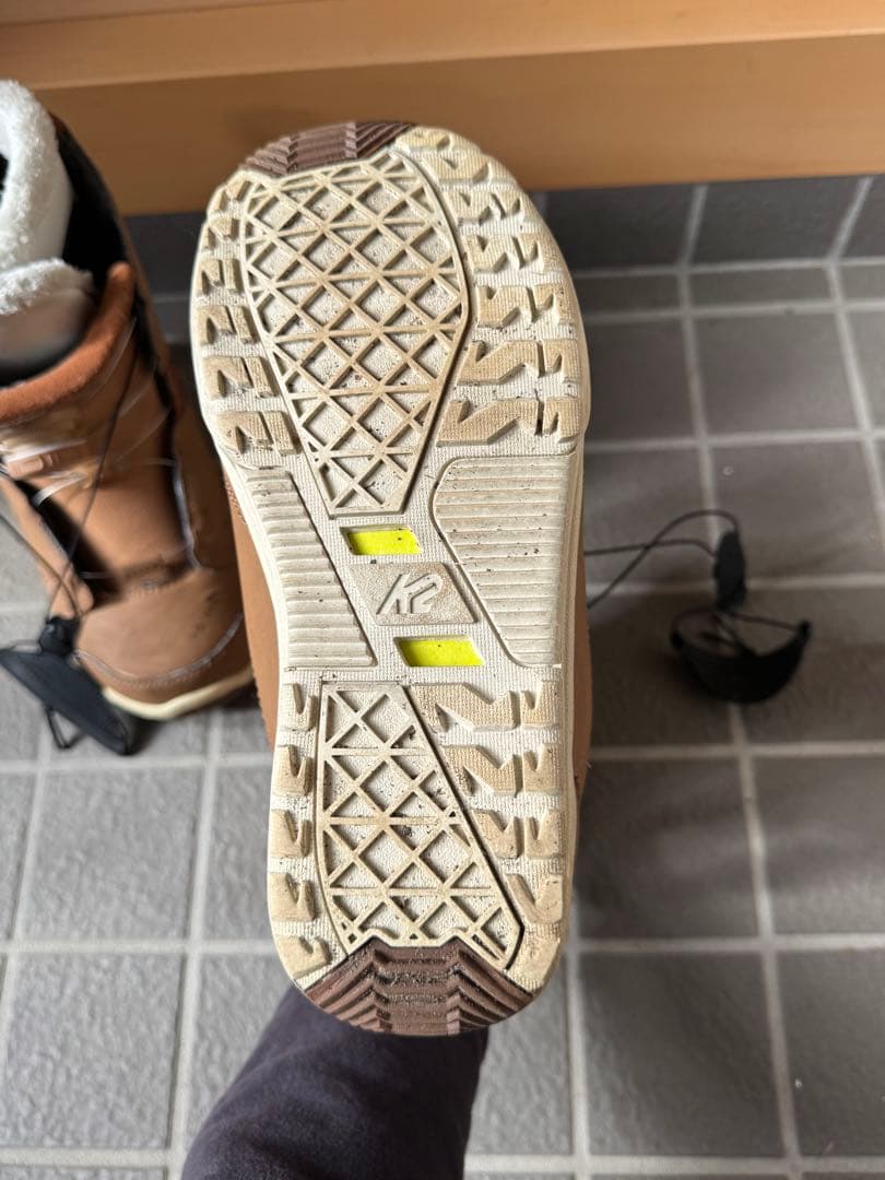 K2 Haven スノーボードブーツ 6.5 WMNS ブラウン　ボア