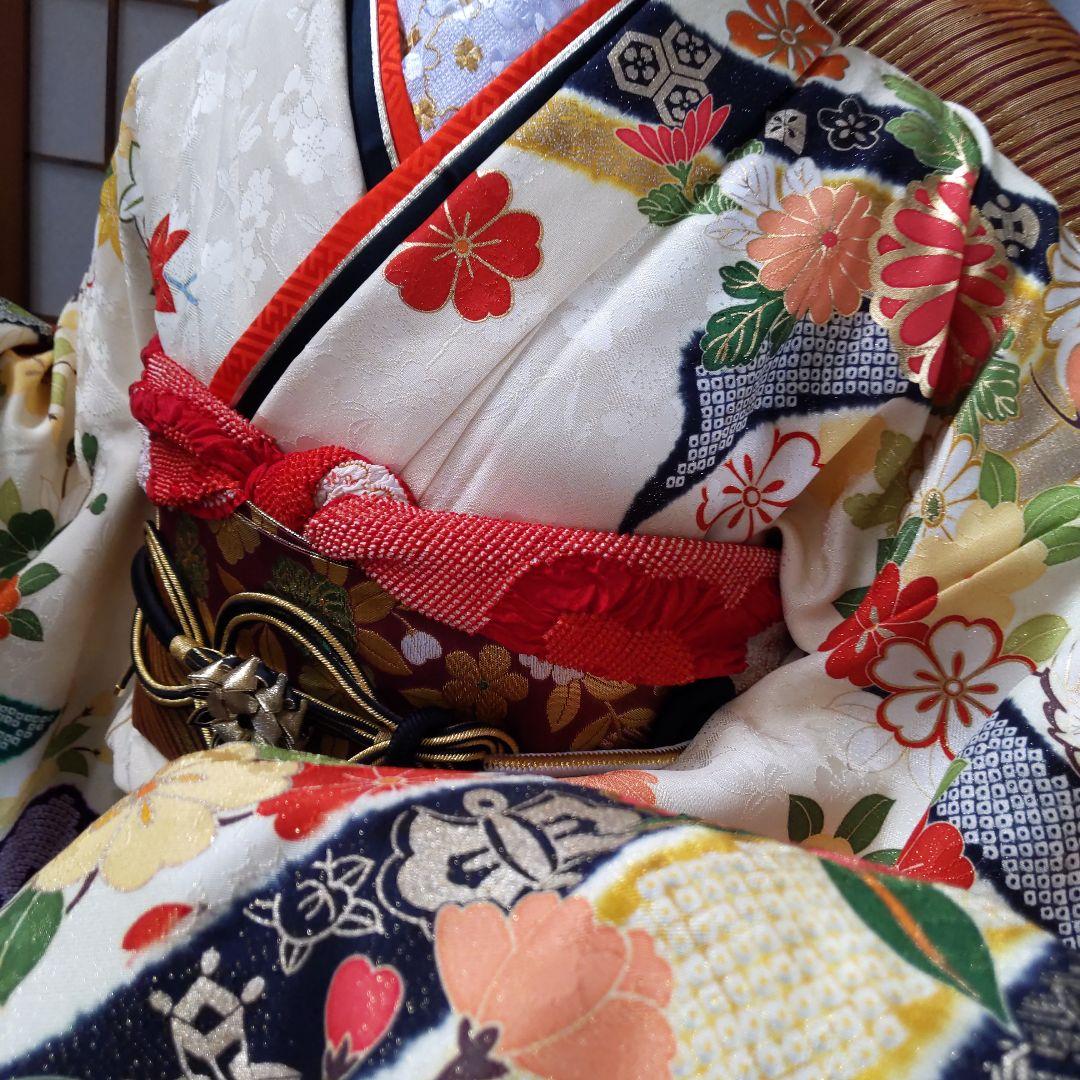 457❤迎春❤ 金通し　古典柄　正絹振袖8点フルセット　成人式卒業式謝恩会結婚式