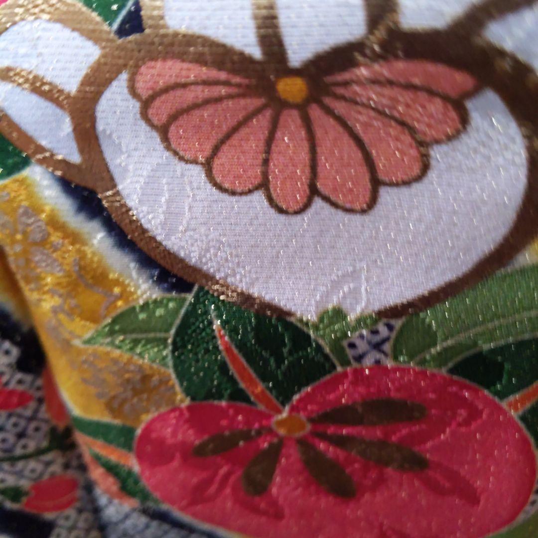 457❤迎春❤ 金通し　古典柄　正絹振袖8点フルセット　成人式卒業式謝恩会結婚式