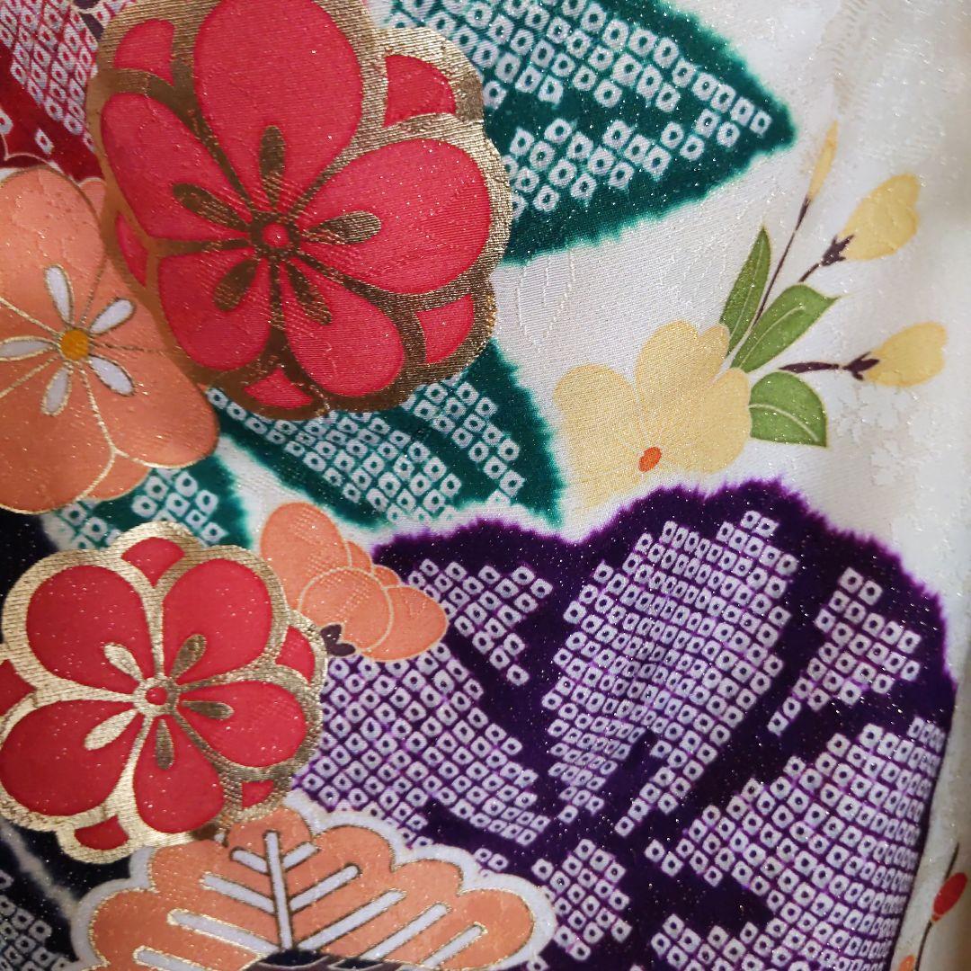 457❤迎春❤ 金通し　古典柄　正絹振袖8点フルセット　成人式卒業式謝恩会結婚式