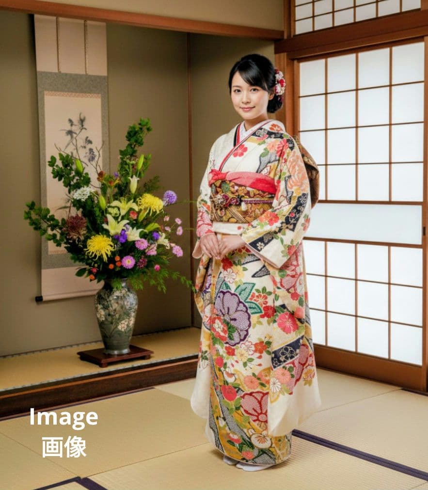457❤迎春❤ 金通し　古典柄　正絹振袖8点フルセット　成人式卒業式謝恩会結婚式