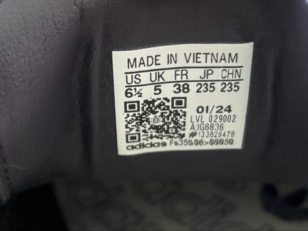 adidas サンバ　23.5cm