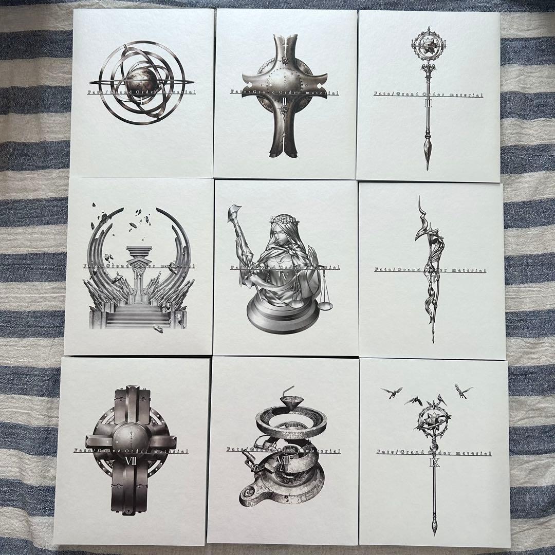 Fate/Grand Order material Ⅰ〜XVII その他計19冊