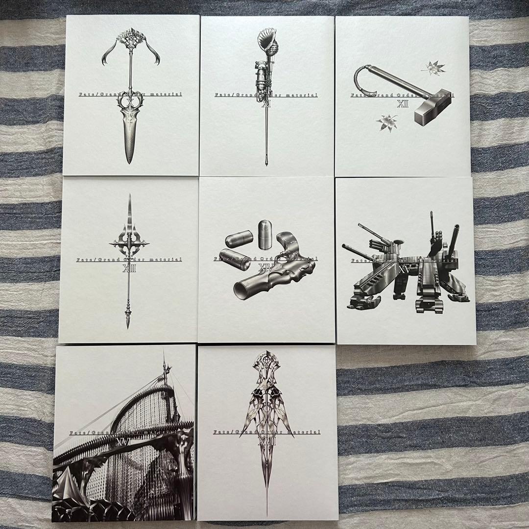 Fate/Grand Order material Ⅰ〜XVII その他計19冊