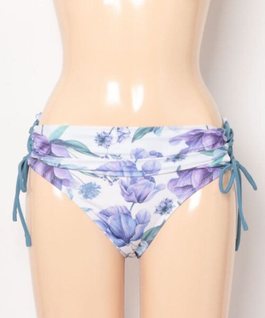 【新品未使用】三愛BLUE EDGE ワンショルダーペプラムビキニと水着用パッド