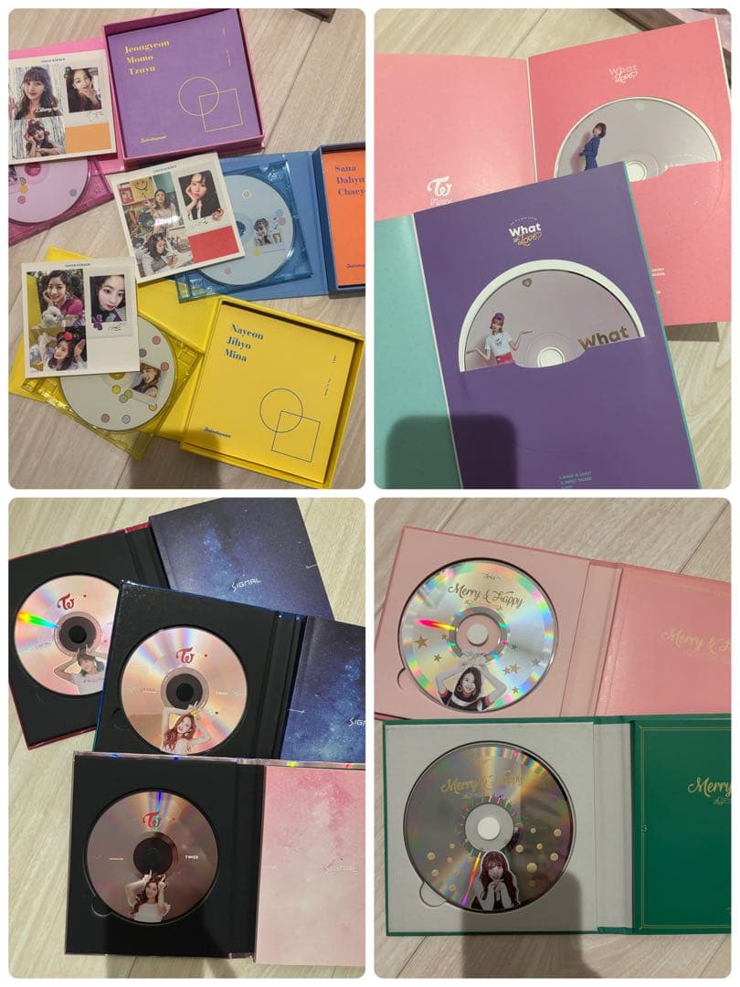 【ぱくちよ】TWICE まとめ売りCD50枚・トレカ306枚・うちわなど
