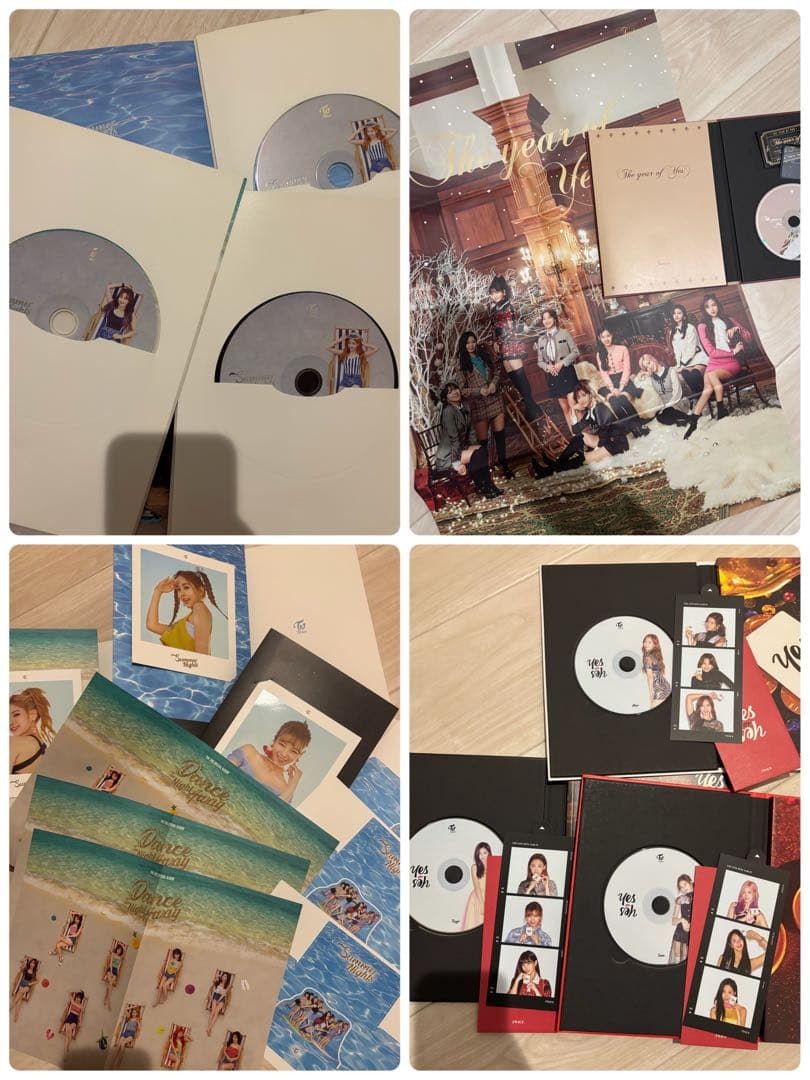 【ぱくちよ】TWICE まとめ売りCD50枚・トレカ306枚・うちわなど