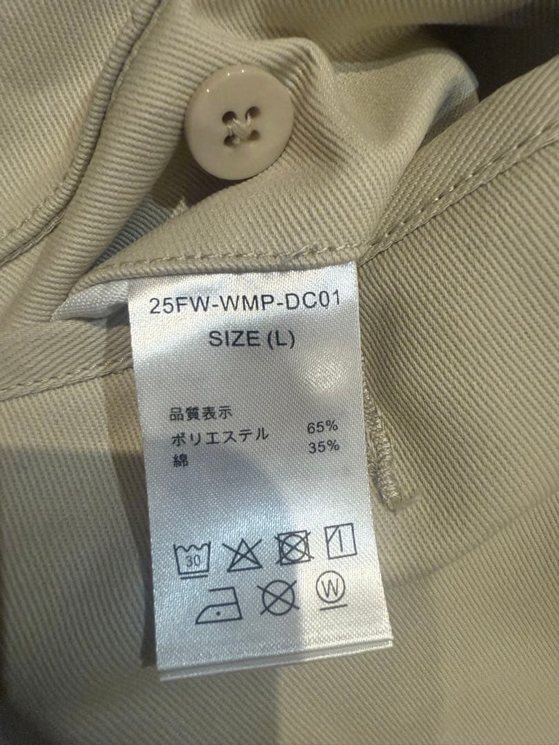 パンツ WACKO MARIA PLEATED TROUSERS