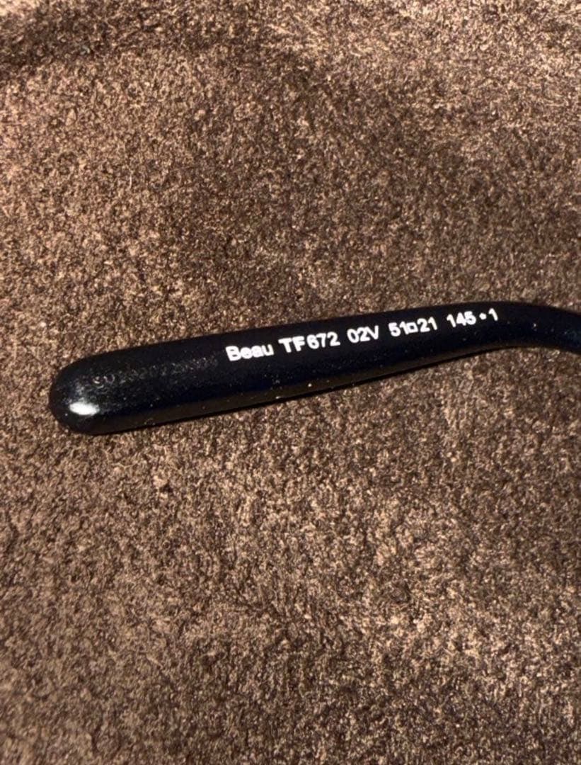 未使用 朝倉未来 TOMFORD トムフォード TF672 02V サングラス