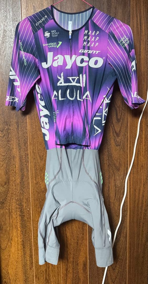 選手支給品ジェイコアルウラー非売品ロードスーツ  Jayco