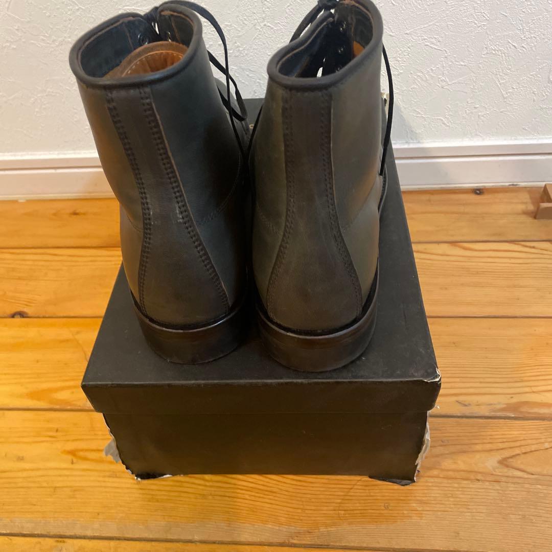 WHEEL ROBE キャップトゥ　レースアップブーツ