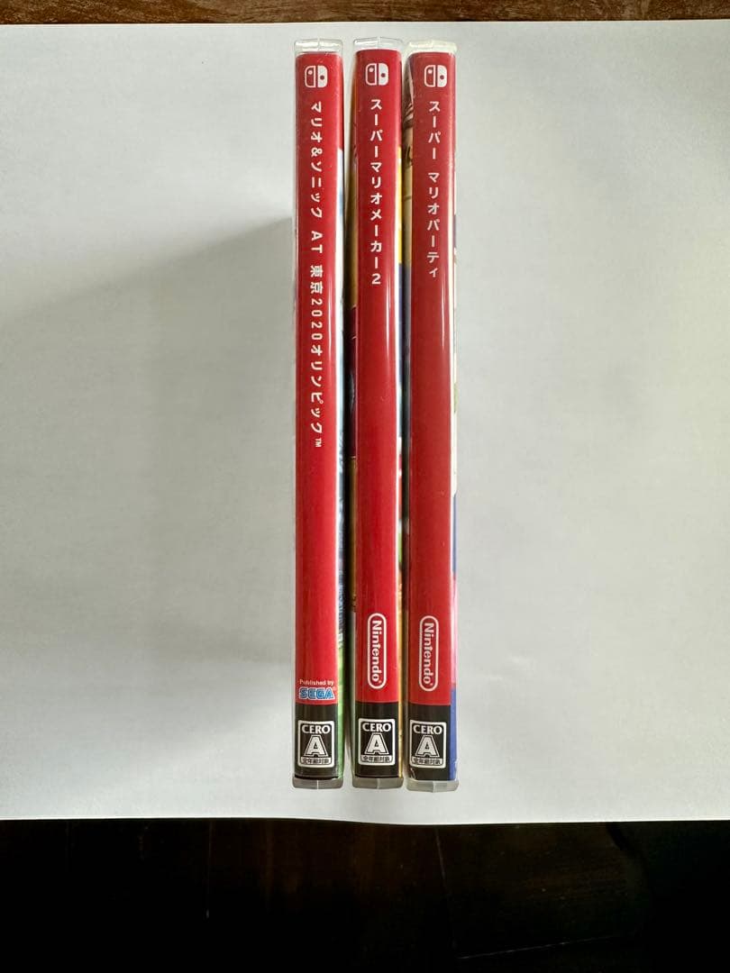 Nintendo Switch ゲームソフトマリオシリーズ 3本セット