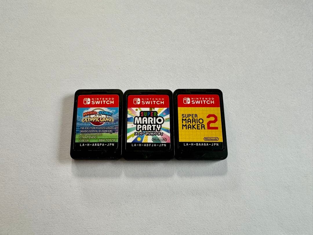 Nintendo Switch ゲームソフトマリオシリーズ 3本セット