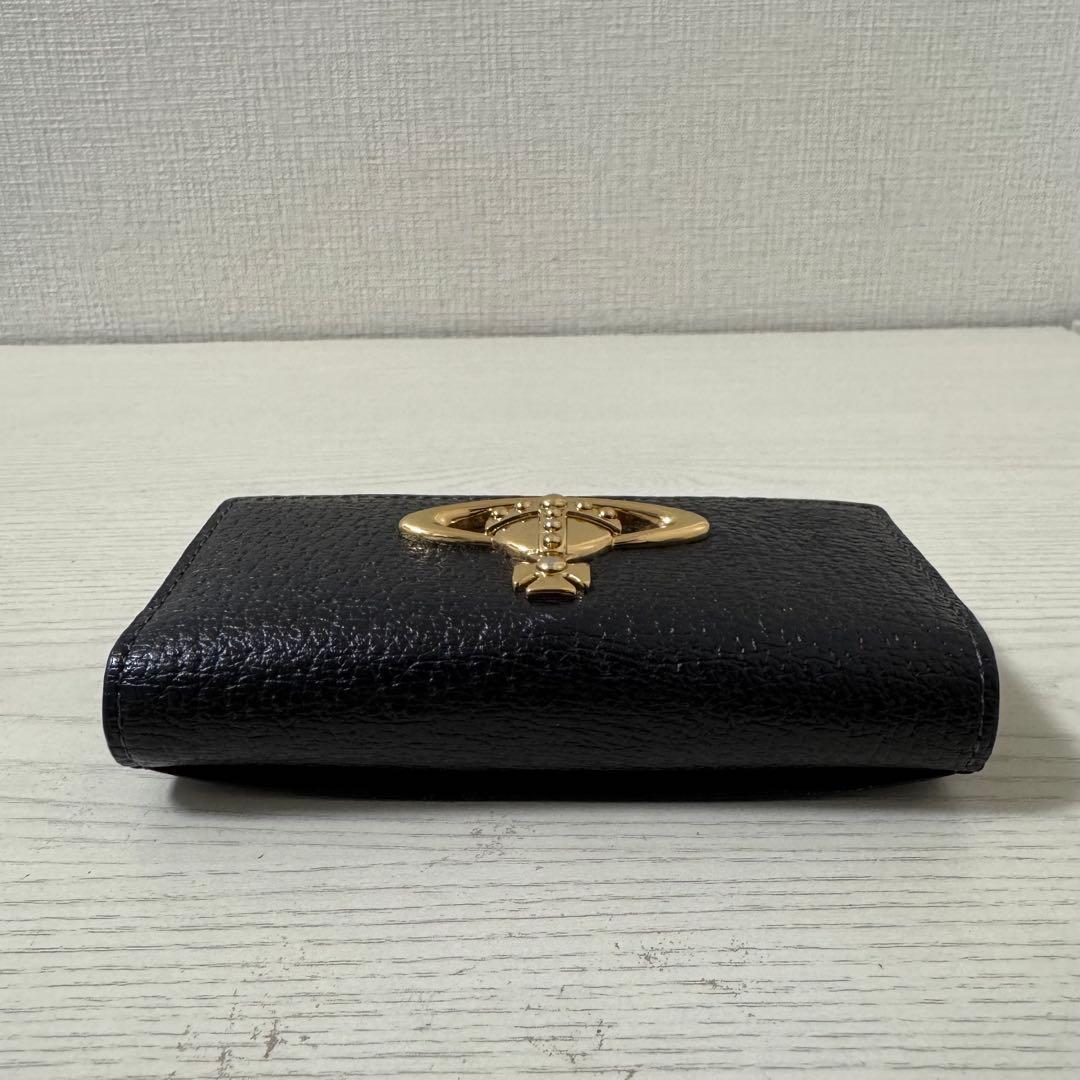 【新品同様】ヴィヴィアンウエストウッド レザー 4連 キーケース オーブ 黒