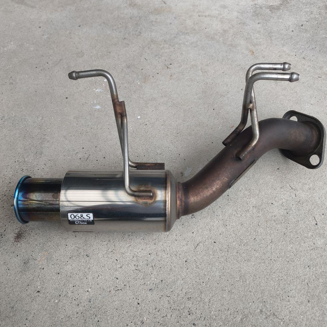 柿本改 GTbox 06&S ライフ·ディーバ JB5·JB7用 社外マフラー