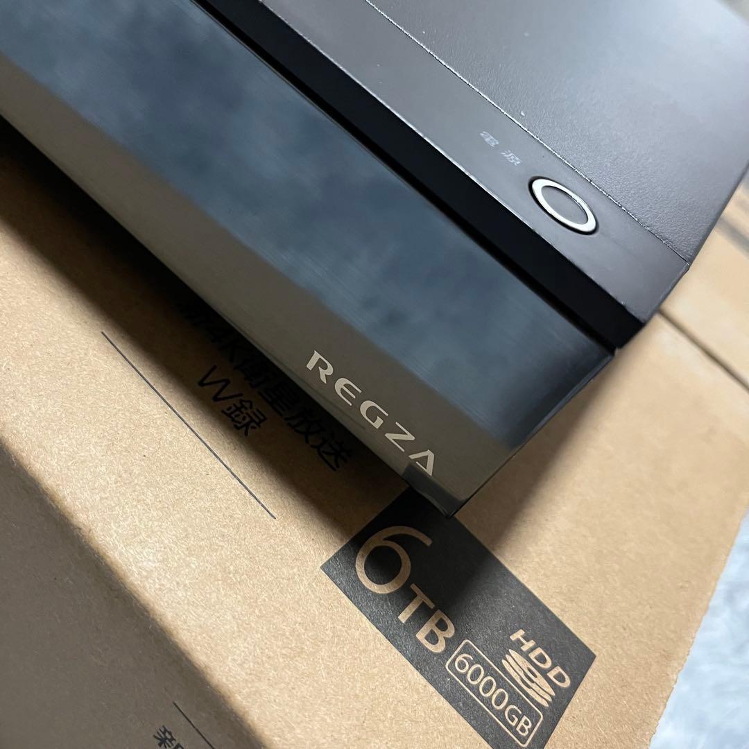 25年製　東芝　REGZA 4K 6TB DBR-4KZ600