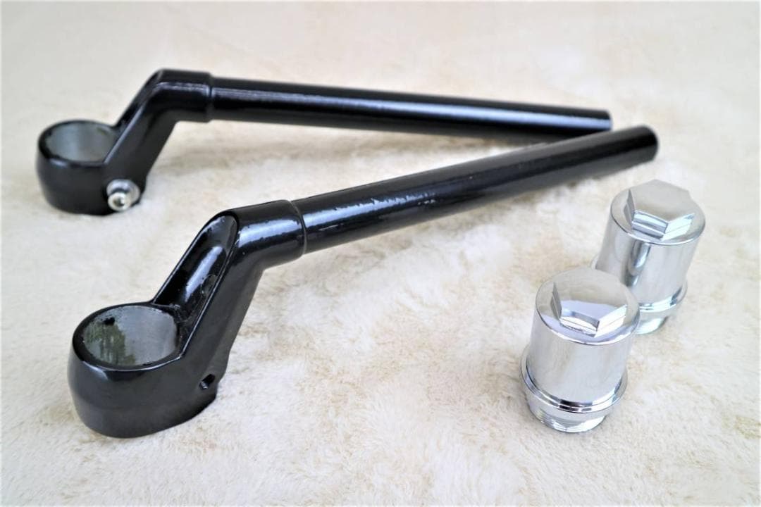 CBX純正タイプ ハンドル 黒＋延長キット③/ GPZ400F用