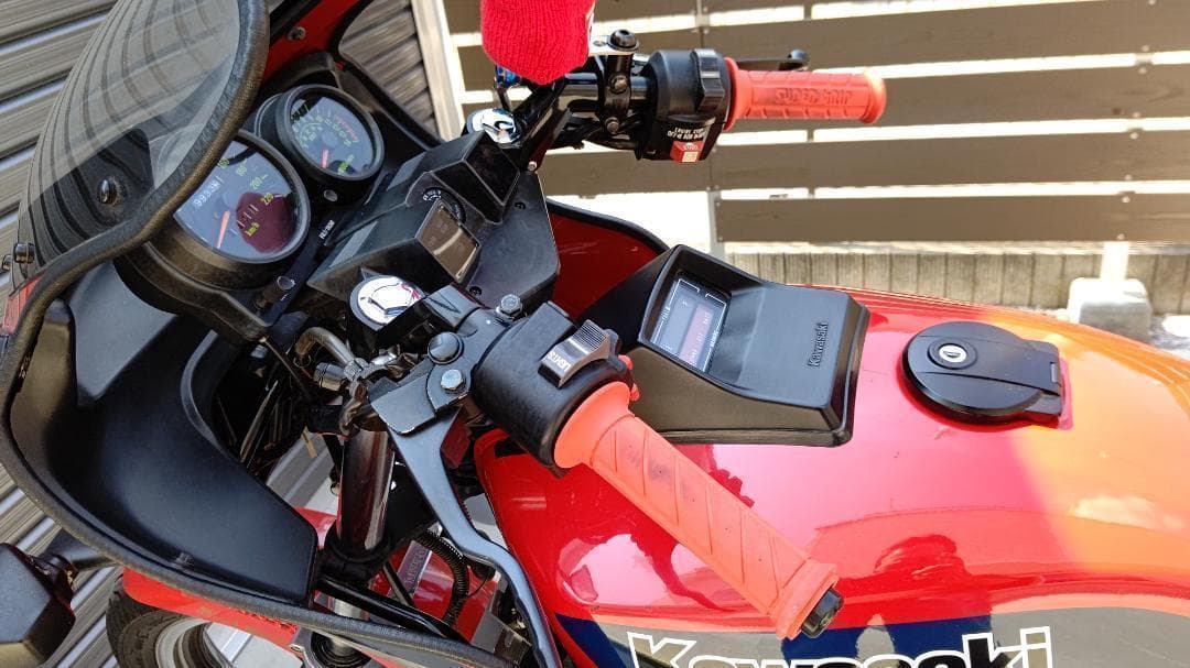 CBX純正タイプ ハンドル 黒＋延長キット③/ GPZ400F用