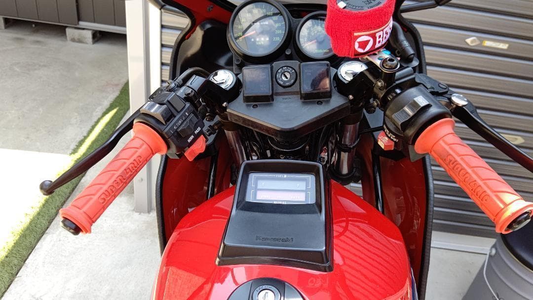 CBX純正タイプ ハンドル 黒＋延長キット③/ GPZ400F用