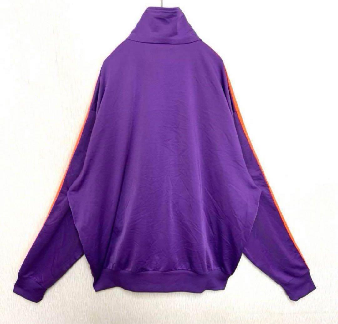 【希少カラー‼️】adidasファイヤーバード トラックジャケット 紫 M 古着