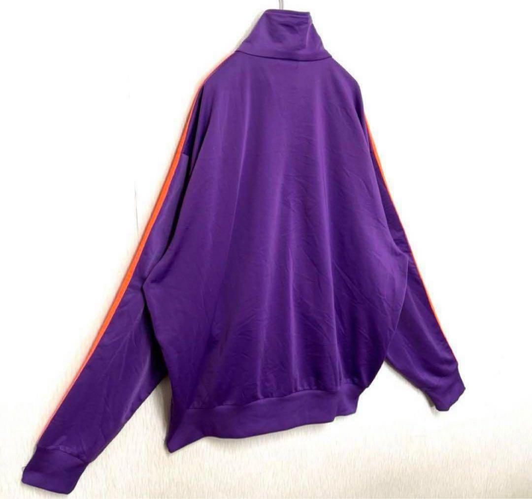 【希少カラー‼️】adidasファイヤーバード トラックジャケット 紫 M 古着