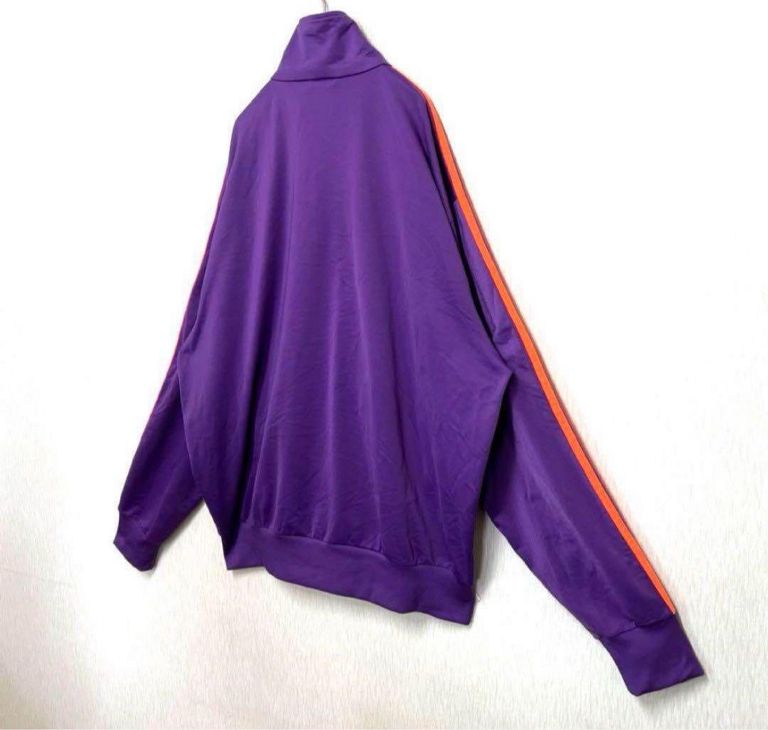 【希少カラー‼️】adidasファイヤーバード トラックジャケット 紫 M 古着
