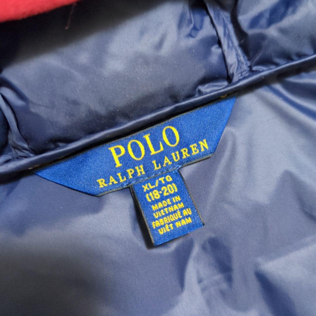 ポロラルフローレン♪　フード付きダウンジャケット　170　レディースM~L相当