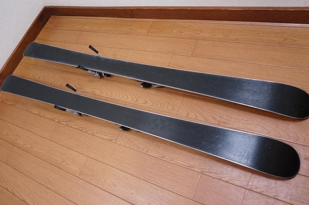 メンテ済 116cm 靴20cm KAZAMA スキーセット 訳あり (120)