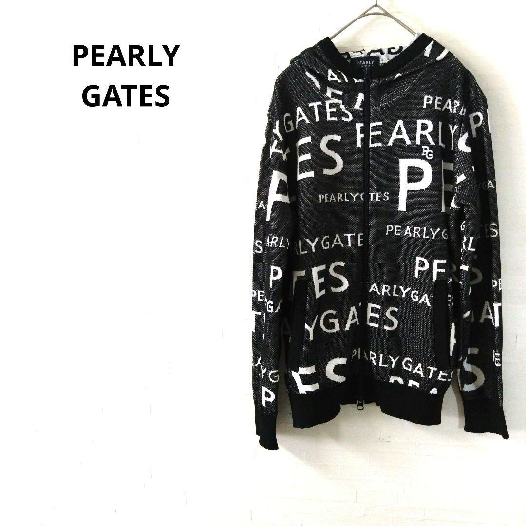 パーリーゲイツ　 フルジップフーディー　カジュアル　フード付き