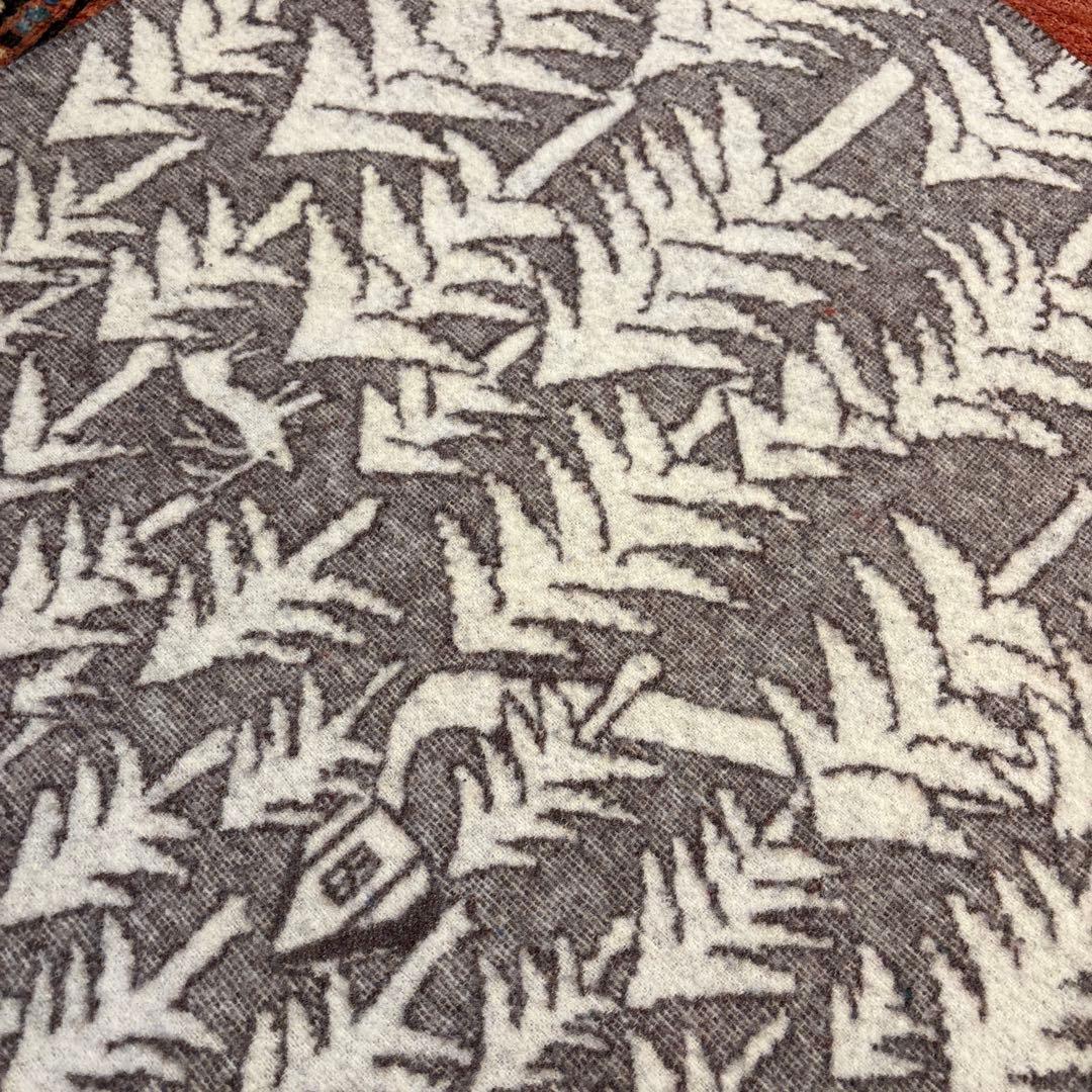 美品　クリッパン　ミナペルホネン　ブランケット　ブラウン