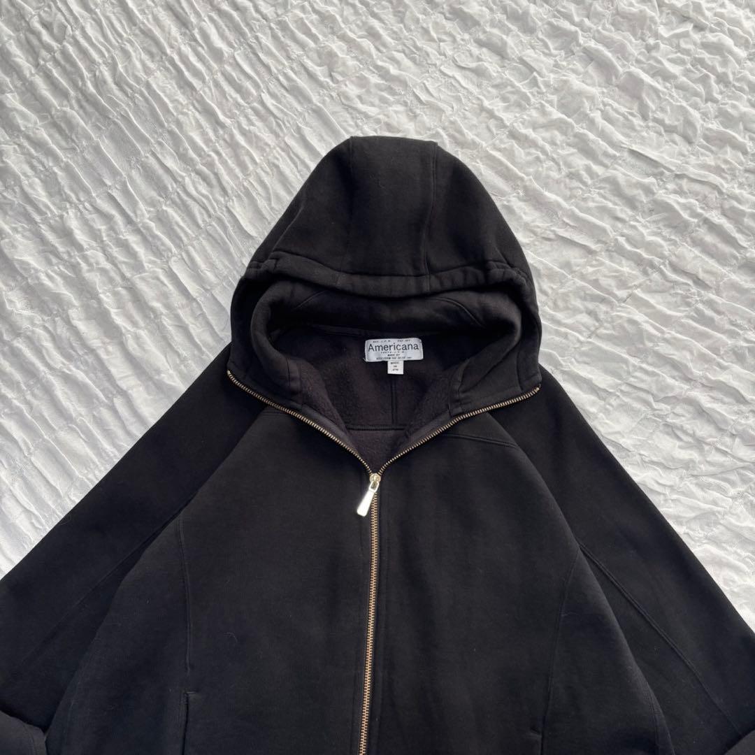 【美品】 ドゥーズィエムクラス ×アメリカーナ ジップアップパーカー Aライン