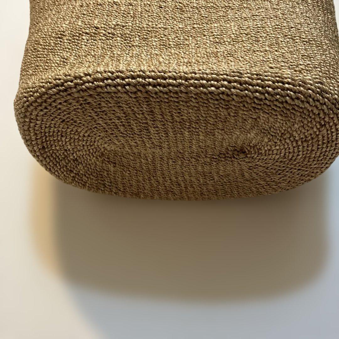 SEA グレージュ かごバッグ ショルダーバッグ　SEA rie