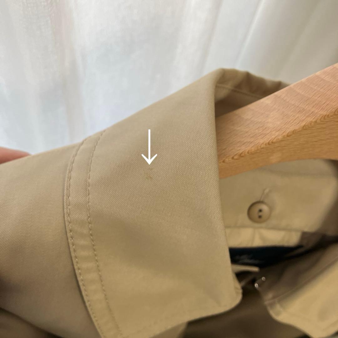 アクアスキュータム　ステンカラーコート　ライナー付き