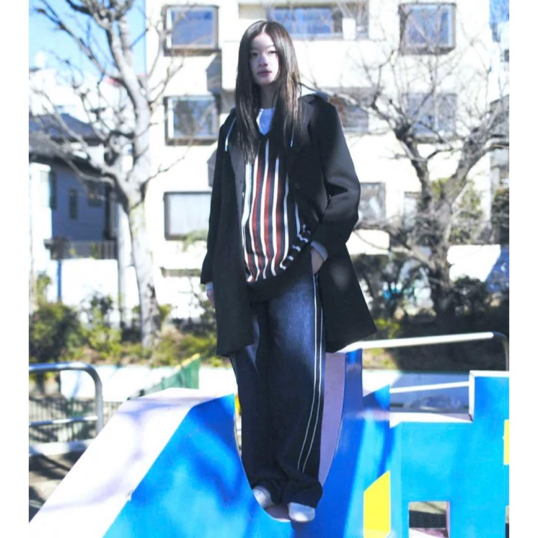 ZARA コントラストフードコート　グレー　S 新品未使用タグ付き