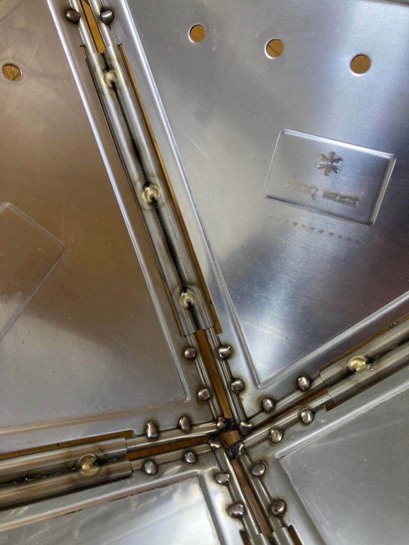 【美品】スノーピーク  peak 焚き火台 M（2〜3人用）　収納袋付き