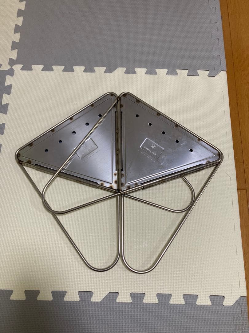 【美品】スノーピーク  peak 焚き火台 M（2〜3人用）　収納袋付き