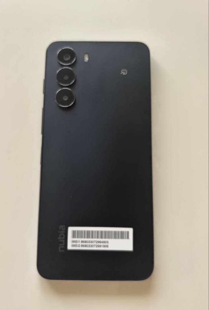 nubia S 5G A403ZT ver.15 ブラック