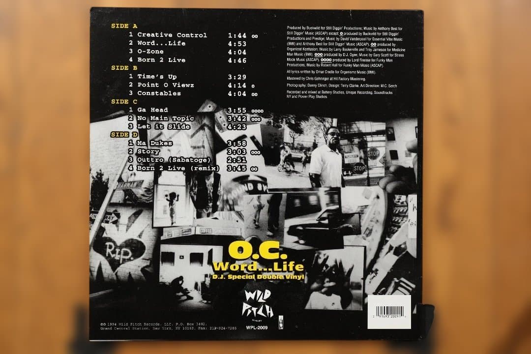 O.C. : Word...Life 12\" アルバムレコード　2枚組