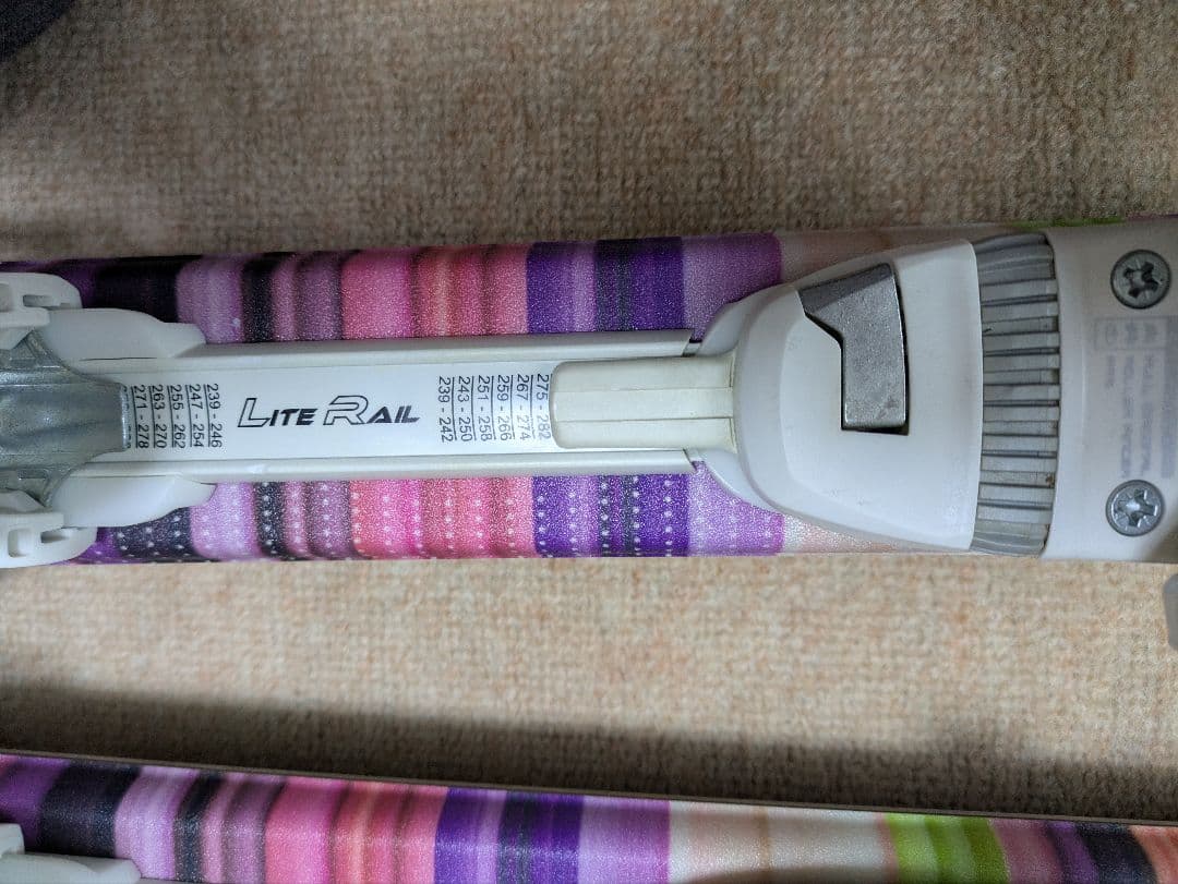 レディーススキーセット★145 Hart スキー板＆ストック＆ブーツ＆ケース付き