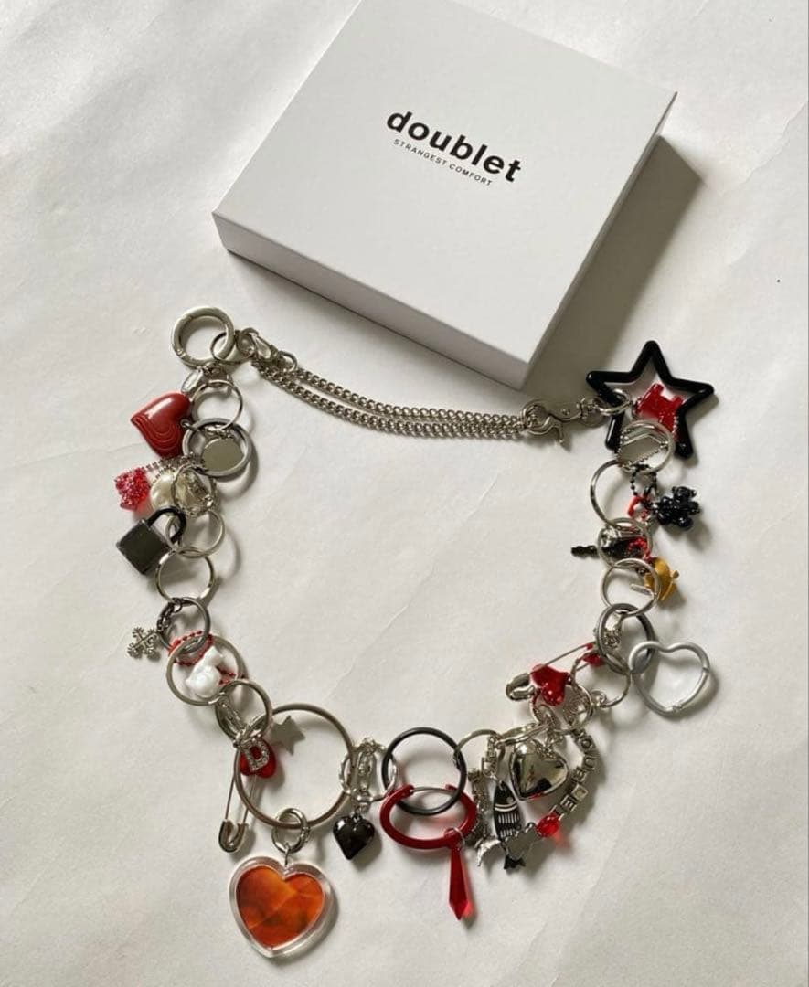 DOUBLET ダブレット キーチェーン ウォレットチェーン