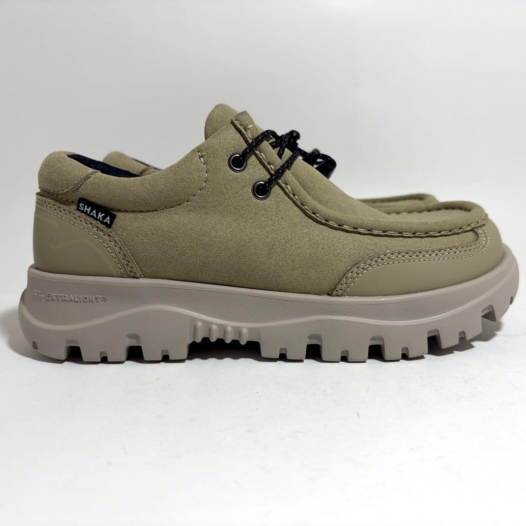 未使用級☆SHAKA トレイルチロルモックEX チロリアンシューズ 23cm