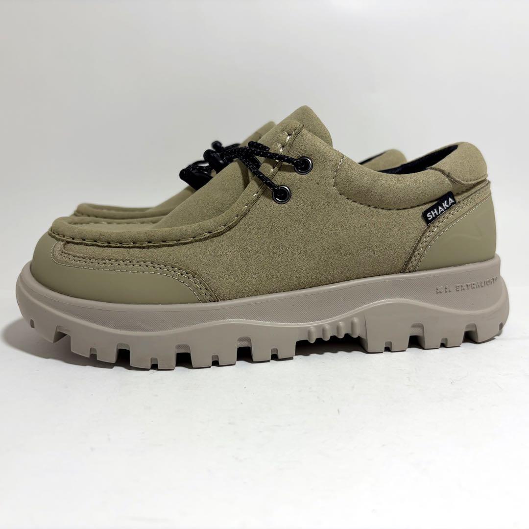 未使用級☆SHAKA トレイルチロルモックEX チロリアンシューズ 23cm
