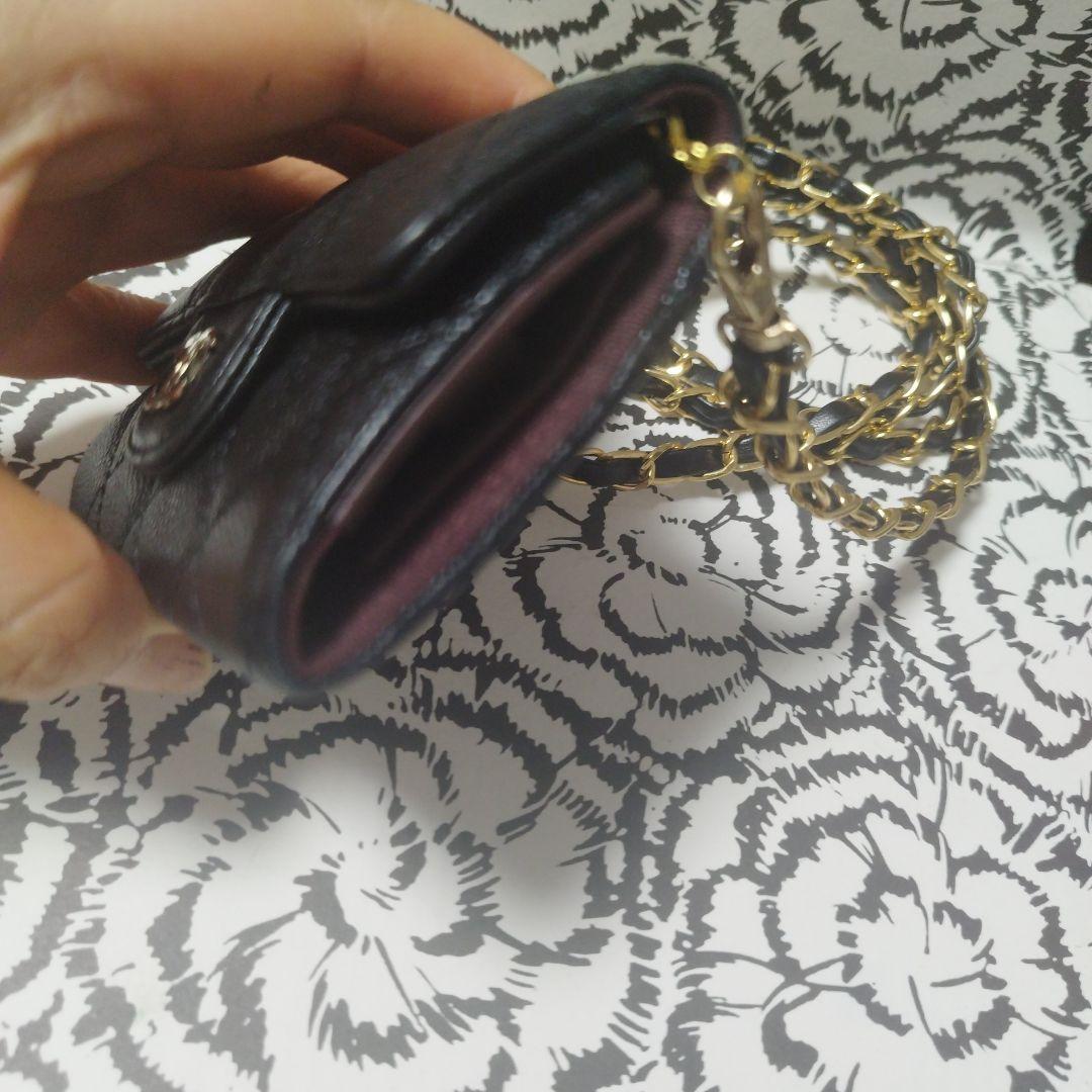 シャネル　キーケース　カードケース　斜めがけ