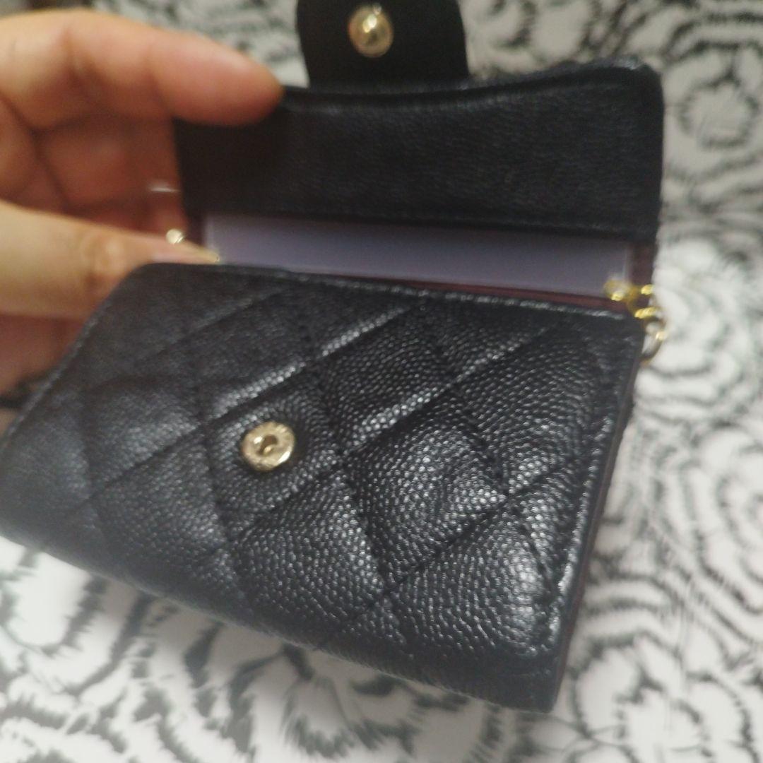 シャネル　キーケース　カードケース　斜めがけ