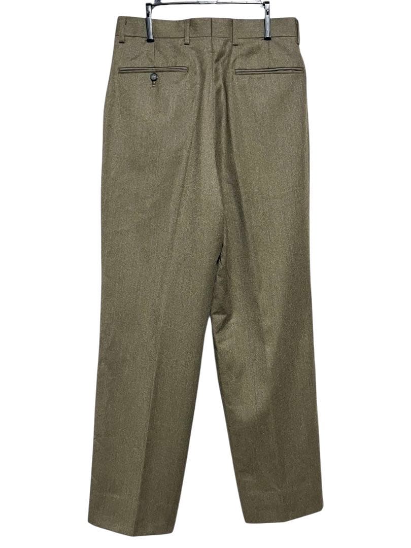 レア　90sヴィンテージ　ダブルスーツセットアップ　カーキ　サイズM