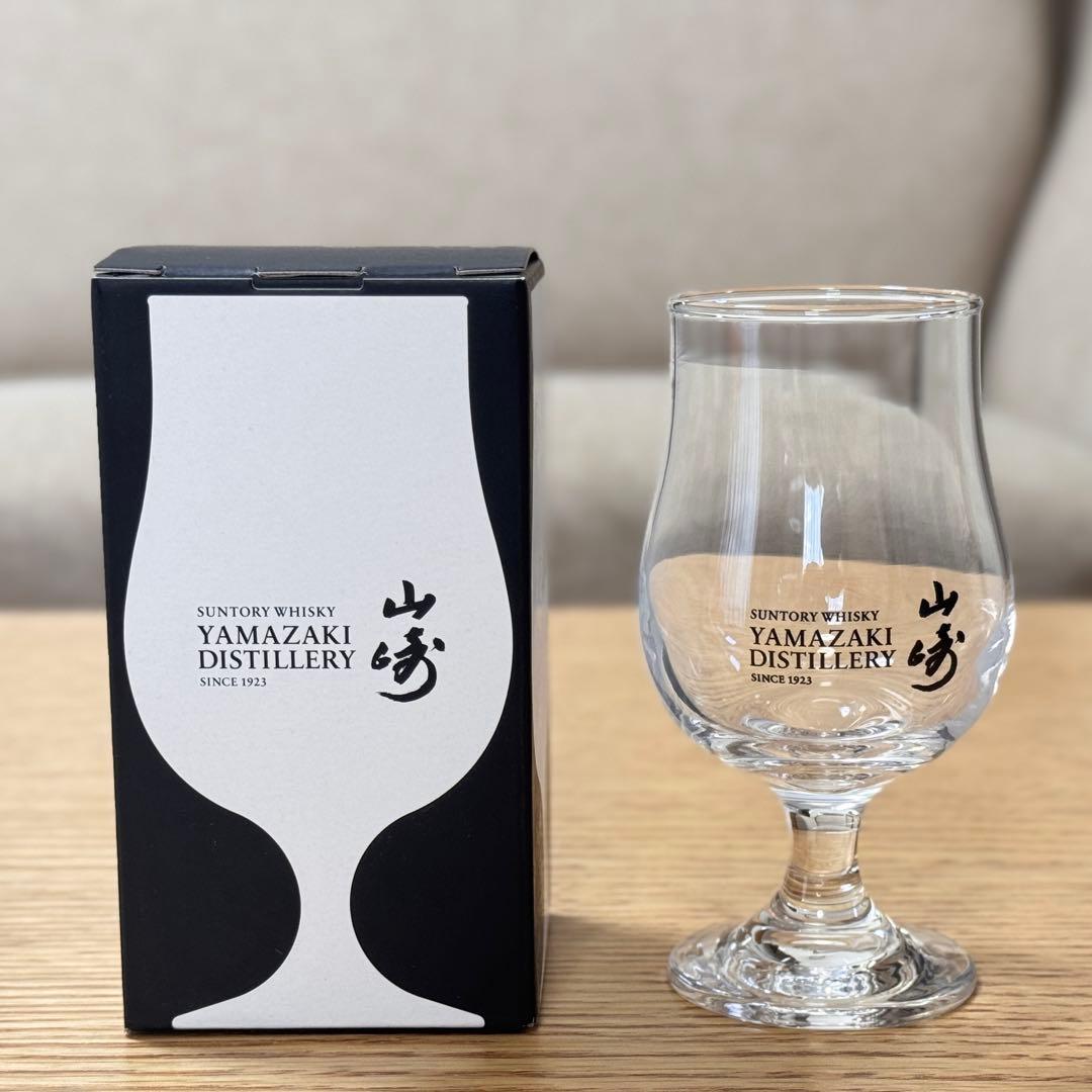 山崎蒸溜所限定ウイスキー180ml・山崎NA180ml・テイスティンググラス