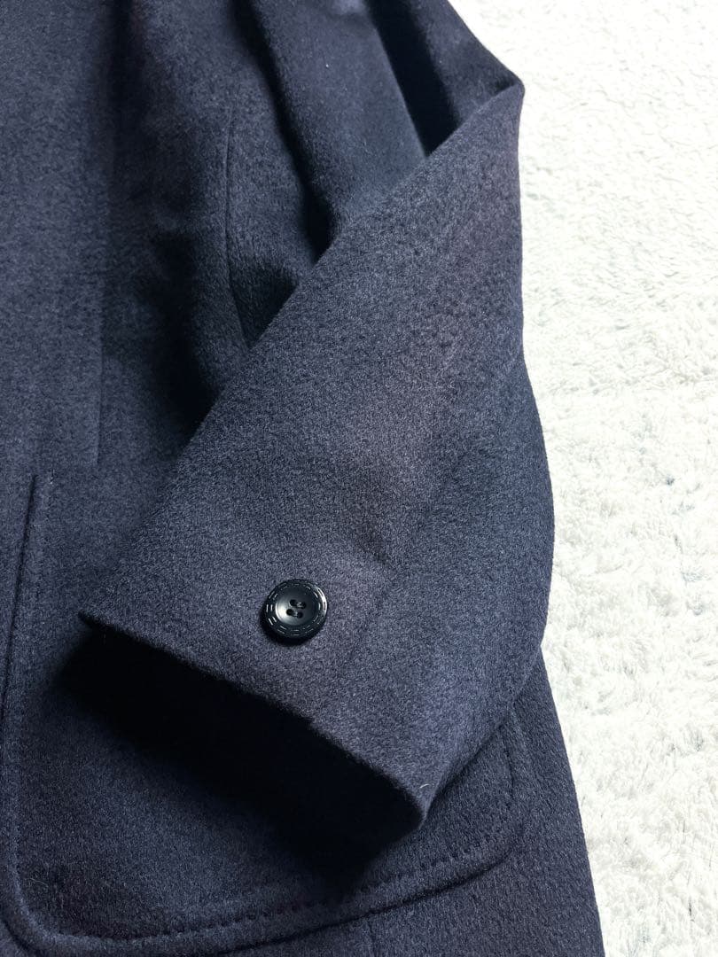【Leilian】レリアン カシミヤ100% 4B ロングジャケットコート 15
