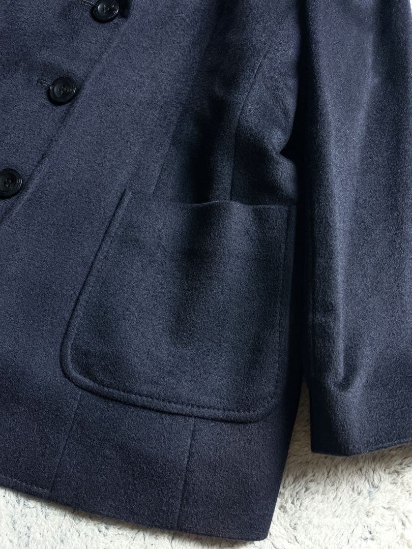 【Leilian】レリアン カシミヤ100% 4B ロングジャケットコート 15